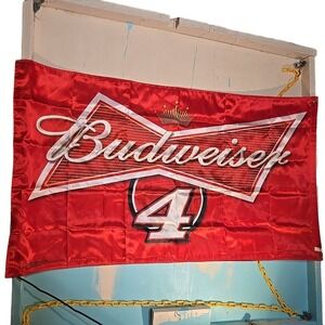 Budweiser Stewart-Haas Racing #4 NASCAR Banner Flag 2014 Kevin Harvick 60x35 USA